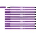 Mazaki Stabilo Pen 68 Liliowy (10 Części)