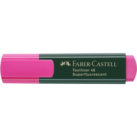 Zakreślacz Faber-Castell TEXTLINER 48 Fuksja (10 Sztuk)
