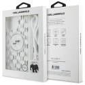 Karl Lagerfeld KLHMP16XHCKCKLCT iPhone 16 Pro Max 6.9" transparent hardcase IML Crossbody Monogram Karl & Choupette Head MagSa