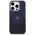 Mercedes MEHMP16X23HBIKV iPhone 16 Pro Max 6.9" czarny niebieski/black blue hardcase MB Double Layer BiColor MagSafe