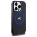 Mercedes MEHMP16X23HBIKV iPhone 16 Pro Max 6.9" czarny niebieski/black blue hardcase MB Double Layer BiColor MagSafe