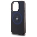 Mercedes MEHMP16X23HBIKV iPhone 16 Pro Max 6.9" czarny niebieski/black blue hardcase MB Double Layer BiColor MagSafe