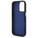 Mercedes MEHMP16S23SUMBK iPhone 16 6.1" czarny/black hardcase Silicone Blue Stripe MagSafe