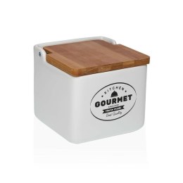 Solniczka z pokrywką Versa Gourmet Ceramika Dolomite 12,2 x 11,5 x 12,2 cm