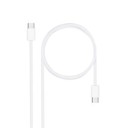 Kabel USB-C NANOCABLE 10.01.6002-CO Biały 2 m