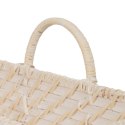 Taca Biały Bambus Rattan 45 x 34 x 13 cm (2 Sztuk)