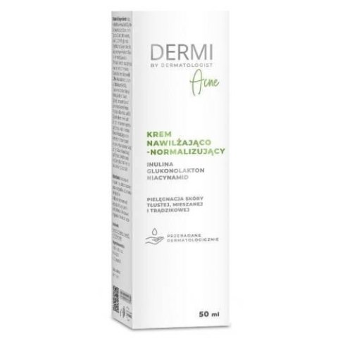 DERMI Acne Krem nawilżająco-normalizujący 50ml