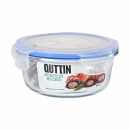 Hermetyczne pudełko na lunch Quttin Okrągła 650 ml ø 15,5 x 7,1 cm (6 Sztuk)