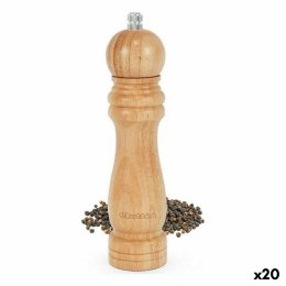 Młynek do pieprzu Quttin Drewno 5 x 5 x 22 cm (20 Sztuk)