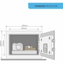 Sejf z Zamkiem Elektronicznym Yale YSV/250/DB2 16,3 L