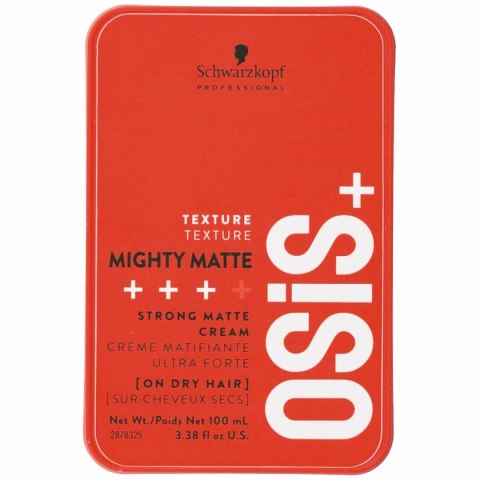 Krem Utrwalający Bardzo Mocny Schwarzkopf Osis+ Texture Mighty Matte 100 ml