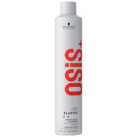 Lakier do włosów Elastyczny Schwarzkopf OSiS+ 500 ml Średnia