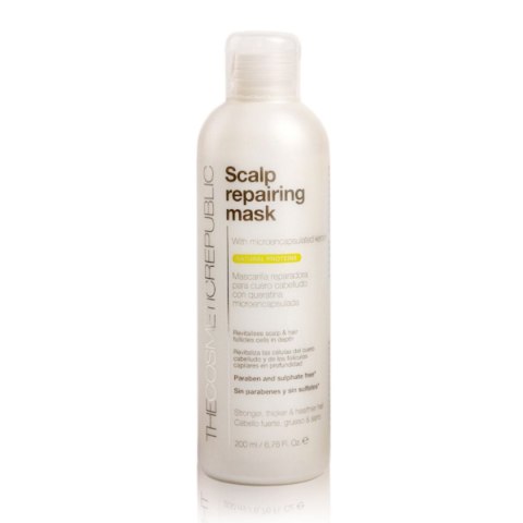 Naprawcza Odżywka do Włosów Keratin The Cosmetic Republic Scalp (200 ml) (200 ml)