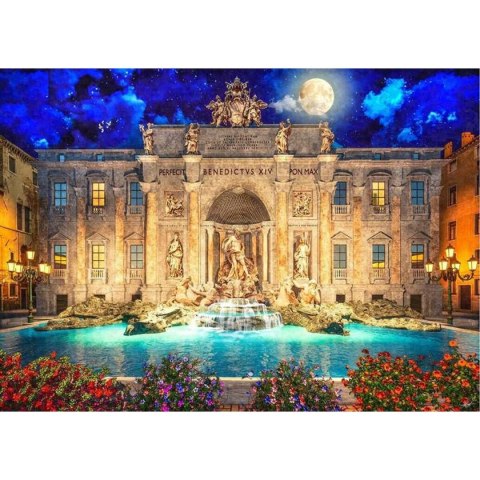 Układanka puzzle Educa Fontana Di Trevi 1000 Części