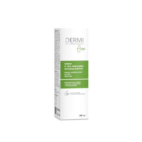 DERMI Acne Krem z 10% kwasem migdałowym 50ml