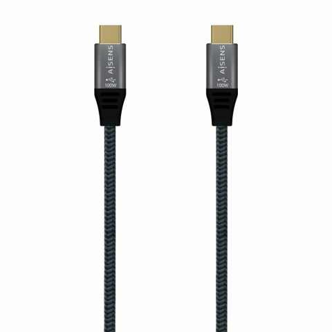 Kabel USB C Aisens A107-0634 2 m Szary