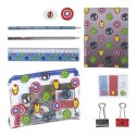 Zestaw Papeterii The Avengers Szary (12 pcs)