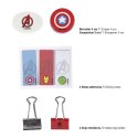 Zestaw Papeterii The Avengers Szary (12 pcs)