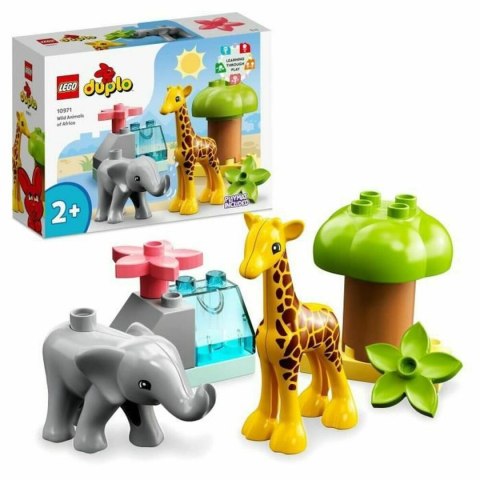 Playset Lego DUPLO African Wild Animals, 10 Części