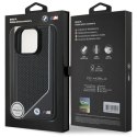 BMW BMHMP16X23PUCPK iPhone 16 Pro Max 6.9" czarny/black hardcase M Perforated Twisted Line MagSafe