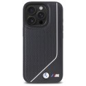 BMW BMHMP16L23PUCPK iPhone 16 Pro 6.3" czarny/black hardcase M Perforated Twisted Line MagSafe