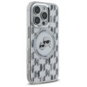 Karl Lagerfeld KLHMP16LHMCKMHT iPhone 16 Pro 6.3" przezroczysty/transparent IML Monogram Karl&Choupette Head MagSafe