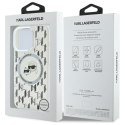 Karl Lagerfeld KLHMP16LHMCKMHT iPhone 16 Pro 6.3" przezroczysty/transparent IML Monogram Karl&Choupette Head MagSafe