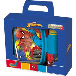 Opakowanie na lunch ze zintegrowanym bidonem Spider-Man CZ11279 380 ml 17 cm Plastikowy