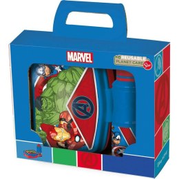 Opakowanie na lunch ze zintegrowanym bidonem The Avengers CZ11275 380 ml 17 cm Plastikowy