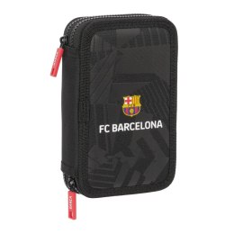 Piórnik Podwójny F.C. Barcelona Black Czarny 12.5 x 19.5 x 4 cm 29 Części