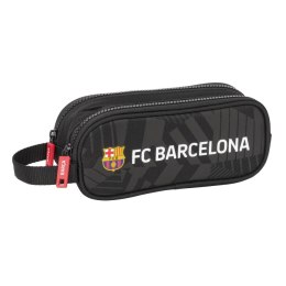 Piórnik Podwójny F.C. Barcelona Black Czarny 21 x 8 x 6 cm