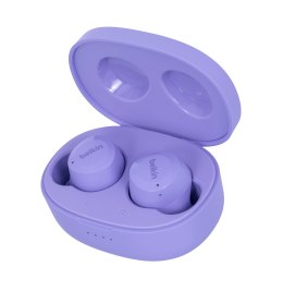 Słuchawki bezprzewodowe douszne Belkin SoundForm Bolt True Wireless Earbuds BT5.2 IPX4 Lavender