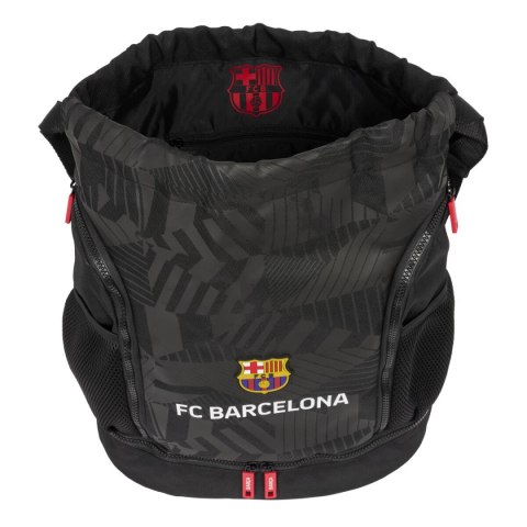 Worek na buty ze sznurkami F.C. Barcelona Black Czarny 35 x 40 x 1 cm