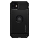 Spigen Rugged Armor iPhone 11 czarny black 076CS27183