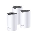 TP-Link Deco S7 (3-pack) Dual-band (2.4 GHz/5 GHz) Wi-Fi 5 (802.11ac) Biały, Czarny Wewnętrzne