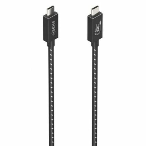 Kabel USB Aisens A156-0867 Czarny 1 m