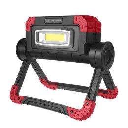 MACLEAN LAMPA ROBOCZA WARSZTATOWA LED COB 300 LM, 3 TRYBY ŚWIECENIA, ZASILANIE 4XAA, TEMP. BARW.6500K MCE439