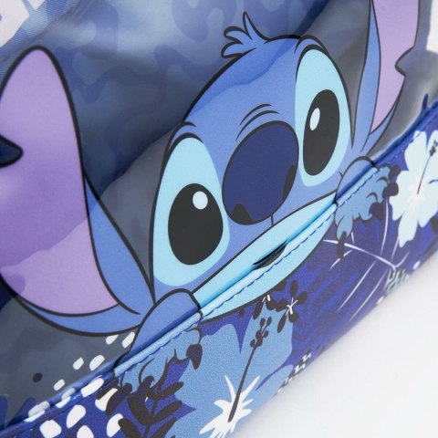 Torba podróżna Stitch Niebieski Poliuretan
