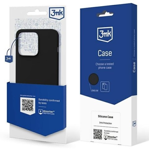 3MK Silicone Case iPhone 14 Pro 6,1"czarny/black