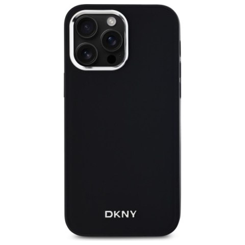 DKNY DKHMP14XPSCMCLK iPhone 14 ProMax 6.7" czarny/black hardcase Plain Logo MagSafe