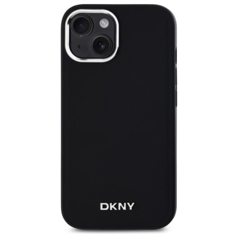DKNY DKHMP15MPSCMCLK iPhone 15 Plus6.7" czarny/black hardcase Plain Logo MagSafe