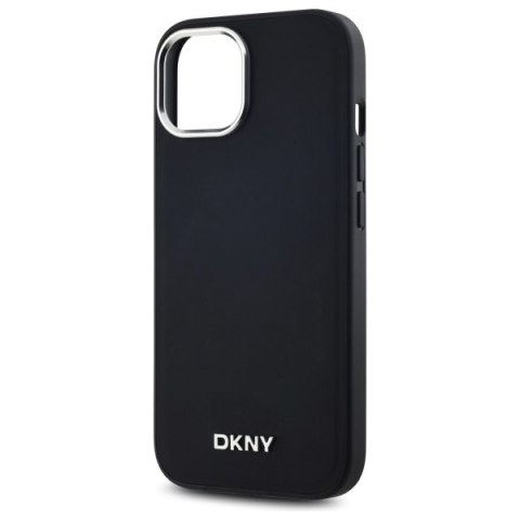 DKNY DKHMP15MPSCMCLK iPhone 15 Plus6.7" czarny/black hardcase Plain Logo MagSafe