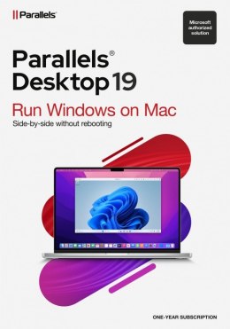 Parallels Desktop Retail Box 1 rok Subskrypcja