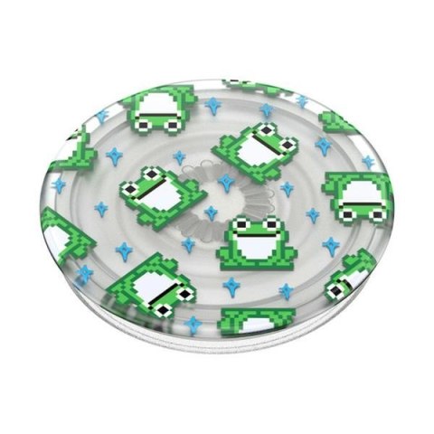 Popsockets PlantCore Grip 8 Bit Frogs806485 uchwyt i podstawka do telefonu