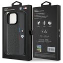 BMW BMHCP16L23PUPVA iPhone 16 Pro 6.3" antracyt/anthracite hardcase M Perforated Tricolor Detail Line