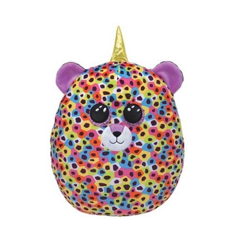 Maskotka TY Squish-a-Boss Lampart z rogiem wielokolorowy 22 cm