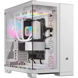 ICUE LINK 6500X RGB Tempered Glass Mid-Tower, White