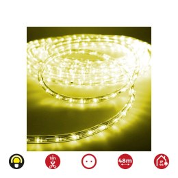 Tubka LED EDM 72717 flexiLED Żółty 1,4 W x 1 m 48 m 2 drogi