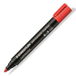 Marker permanentny Staedtler Lumocolor 352-2 Czerwony (10 Sztuk)