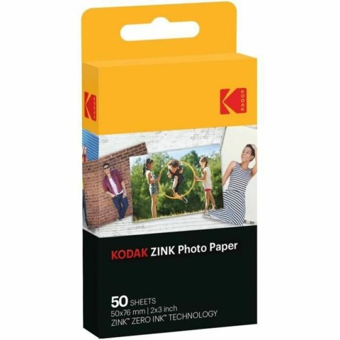 Błyszczący Papier Fotograficzny Kodak (50 Sztuk)